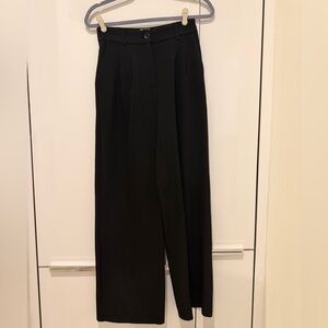 Princess Polly Black Wide Leg Pants